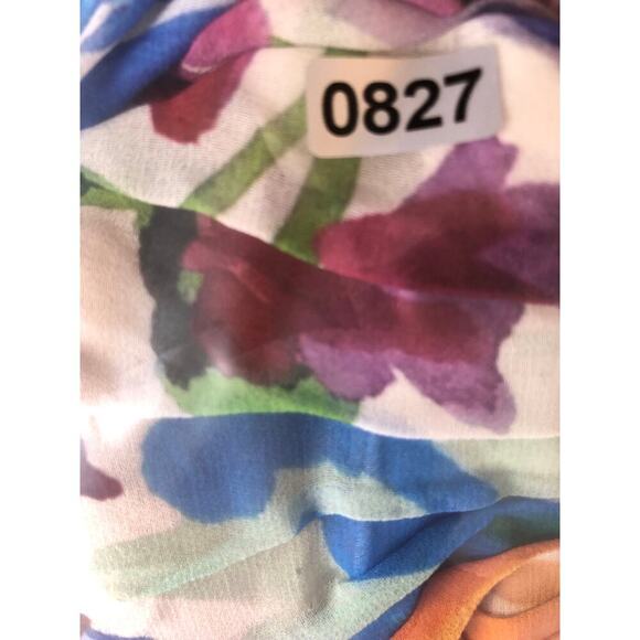 PatBO Bloom Dress Floral Print Cutout Sleeveless Halter Neck Maxi Multicolor 10 - Picture 10 of 10